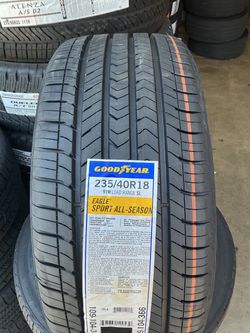 235 40 18  Goodyear eagle sport all-season