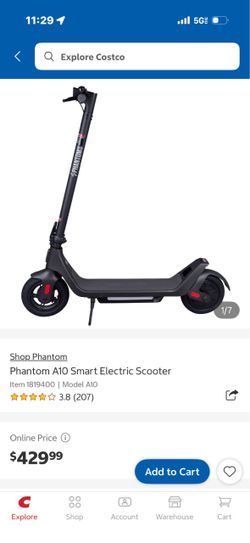 Phantom A10 Smart Electric Scooter – Like New