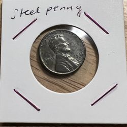 STEEL penny 1943