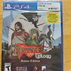 Brand New PS4 The Banner Saga Trilogy game