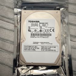 Toshiba 500GB 2.5" SATA Internal Hard Drive 3.0Gb/s 5400 RPM 8MB HDD 