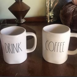 New Rae Dunn drink coffee set mugs cup