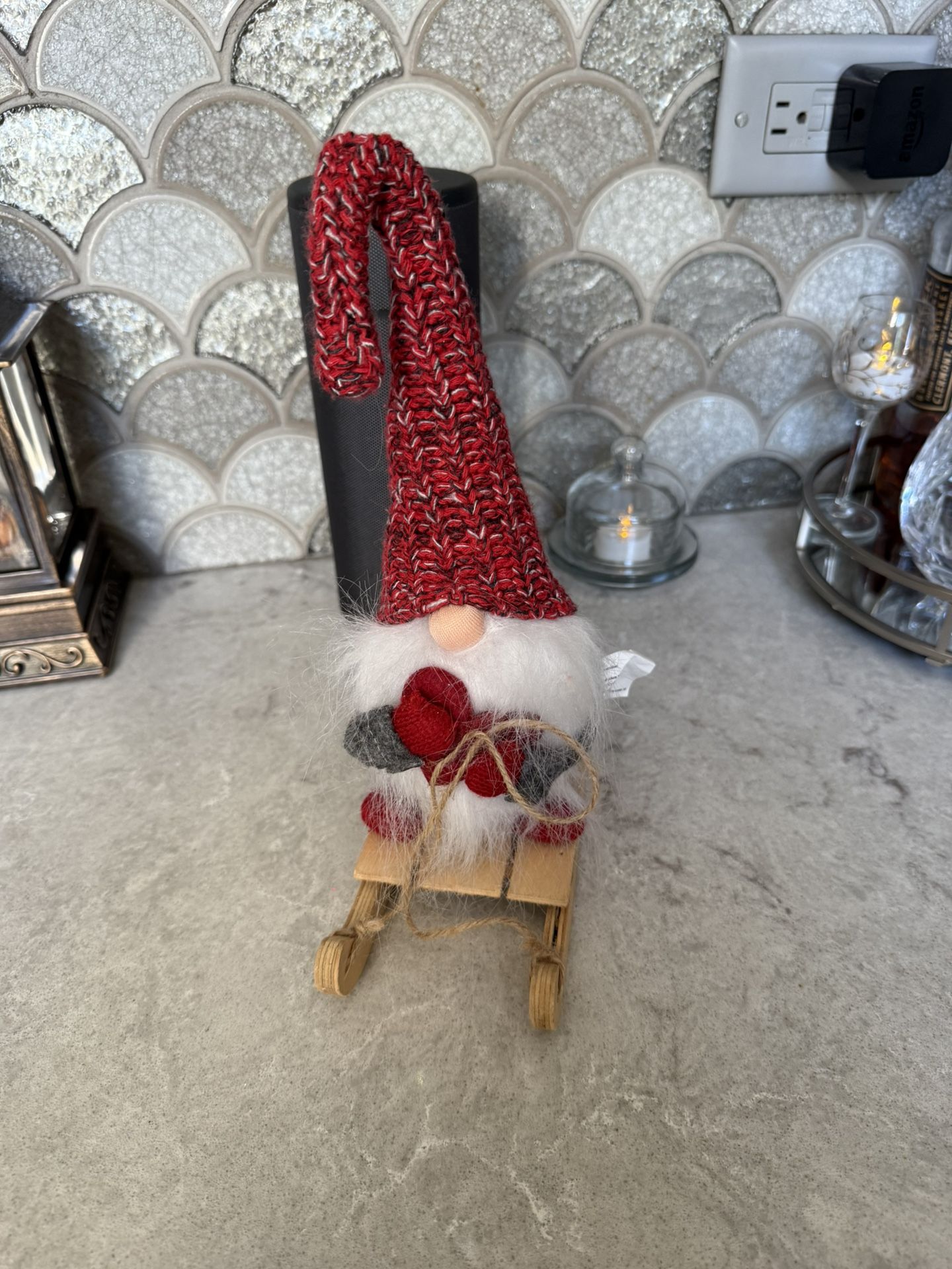 Gnome On A Sled