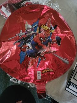 SpiderMan Balloons