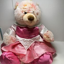 Build a Bear Workshop  Princess Aurora Pink Dress Sleeping Beauty