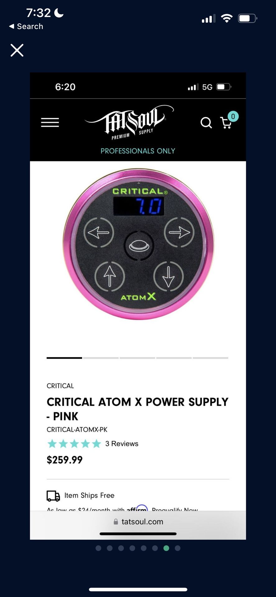 Fk Irons Edge X Tattoo Machine for Sale in La Habra Heights, CA OfferUp