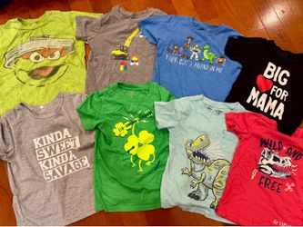 Size 5 Boys Shirts x 8