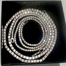 BAUBLEBAR — Billie Sterling Silver Tennis Necklace
