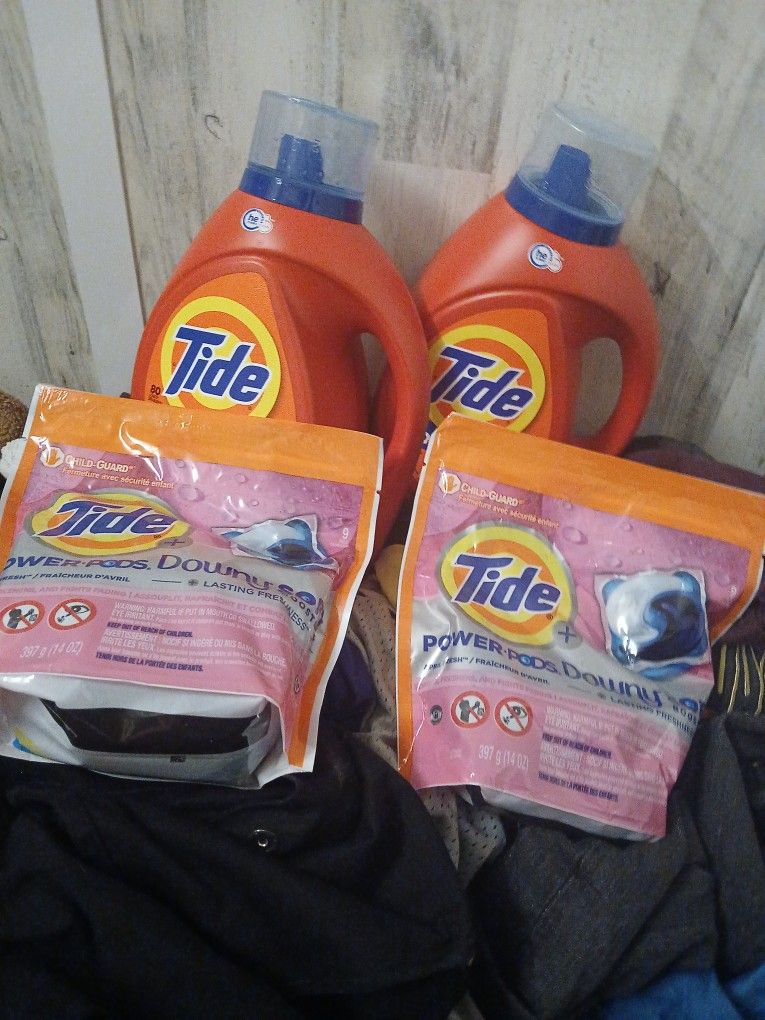 Bundle Of Tide Products 