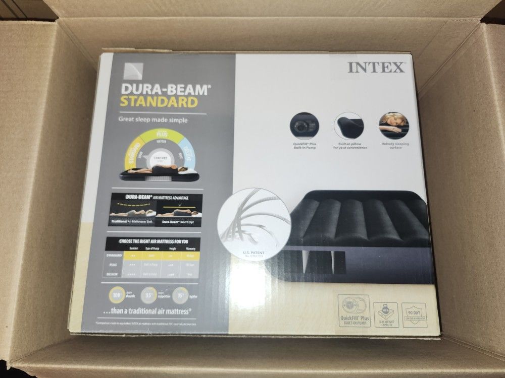 Intex Dura-Beam Air Mattress (Twin 2 Available )