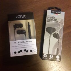 Audio EARBUDS. $12 Each