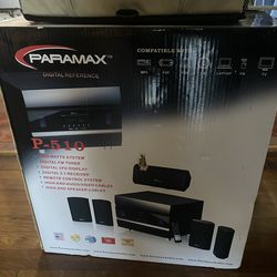 Home theater Paramax P510  Nuevo