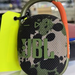 JBL CLIP 4 PORTABLE BLUETOOTH SPEAKER USED