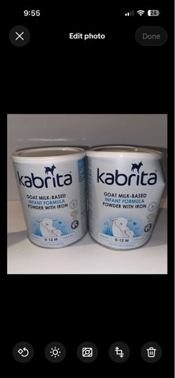 Kabrita Goat Milk Infant Formula Powder, Gentle Digestion, 28 oz, Pack of 2