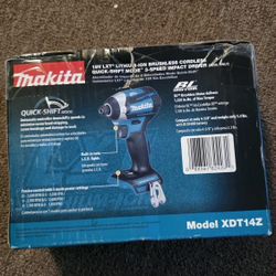 Makita Xdt14 Impact Driver 