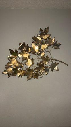 Walt Mendenhall …. Maple Leaf metal sculpture