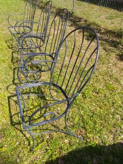 Iron chairs