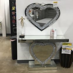 Console  With Mirror