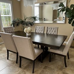 Ashley Dining Table With 6 Chairs