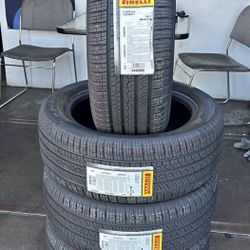 215/55/17 PIRELLI P ZERO (4 TIRES NEW) INCLUDED INSTALLATION AND BALANCING (PROMOTION)✅