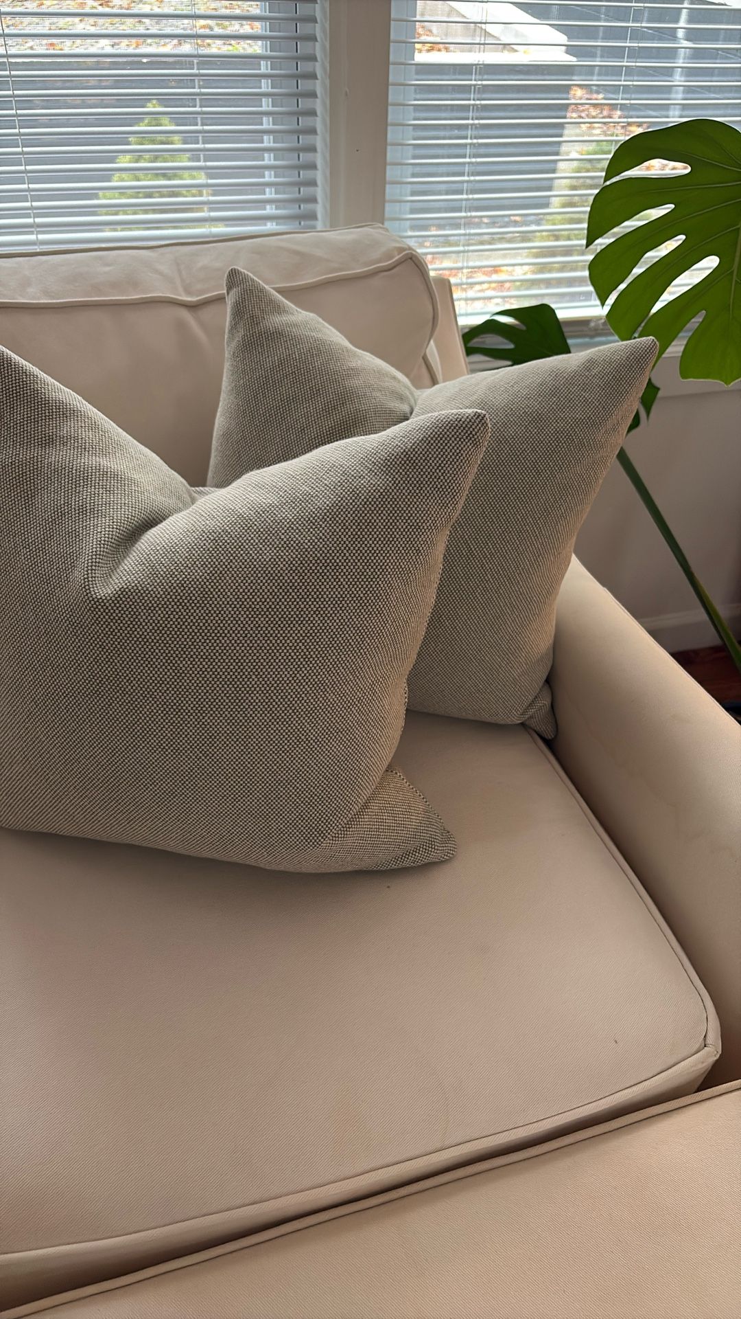 Pillows - IKEA 18’’x18’’ throw pillow set of 2