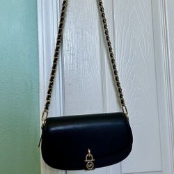 MK Mila Small Leather Handbag