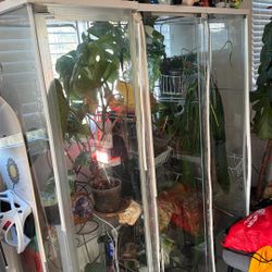 Glass Display Shelf/greenhouse 