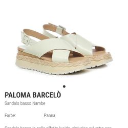 Paloma Barcelo SANDAL 7.5 US/38 EUR