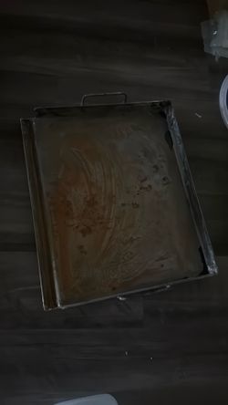 Iron flat cooker plate