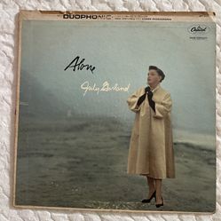 Judy Garland Alone LP Duophonic DT-835 Capitol Records Vintage Vinyl 1958