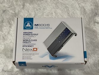 JL Amplifier M600/6 Amp Brand New Never Used