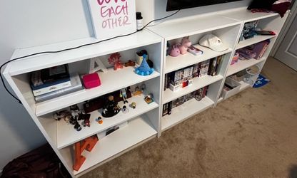 3 Sets of Shelves