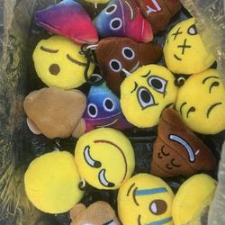 Emoji Plush Lot @18 