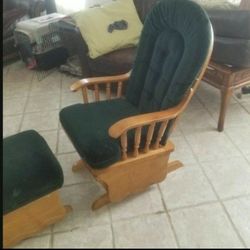 Rocking Chair And Otterman 
