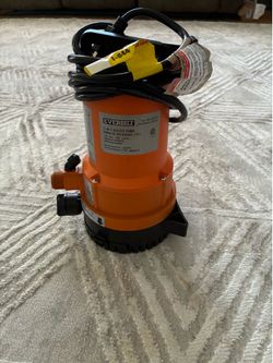 1/4 HP 2-in-1 Submersible Utility and Transfer Pump
