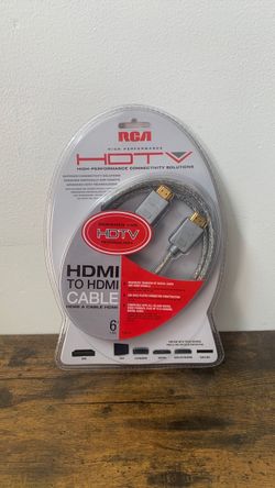 RCA High Performance HDMI to HDMI Cable 6ft