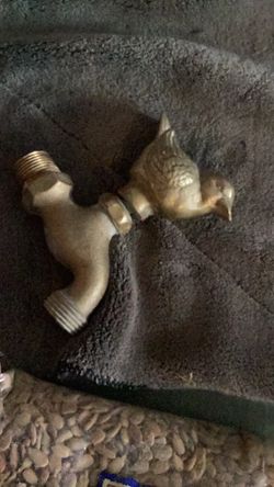 Brass Bird Outdoor Spigot Faucet