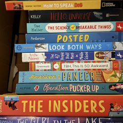 12 And 2 Surprise Titles! Brand New Middle School/teen Chapter Books From Barnes and Noble! 