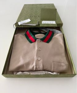 Gucci Men’s Polo (Authentic with receipt, box, tags)