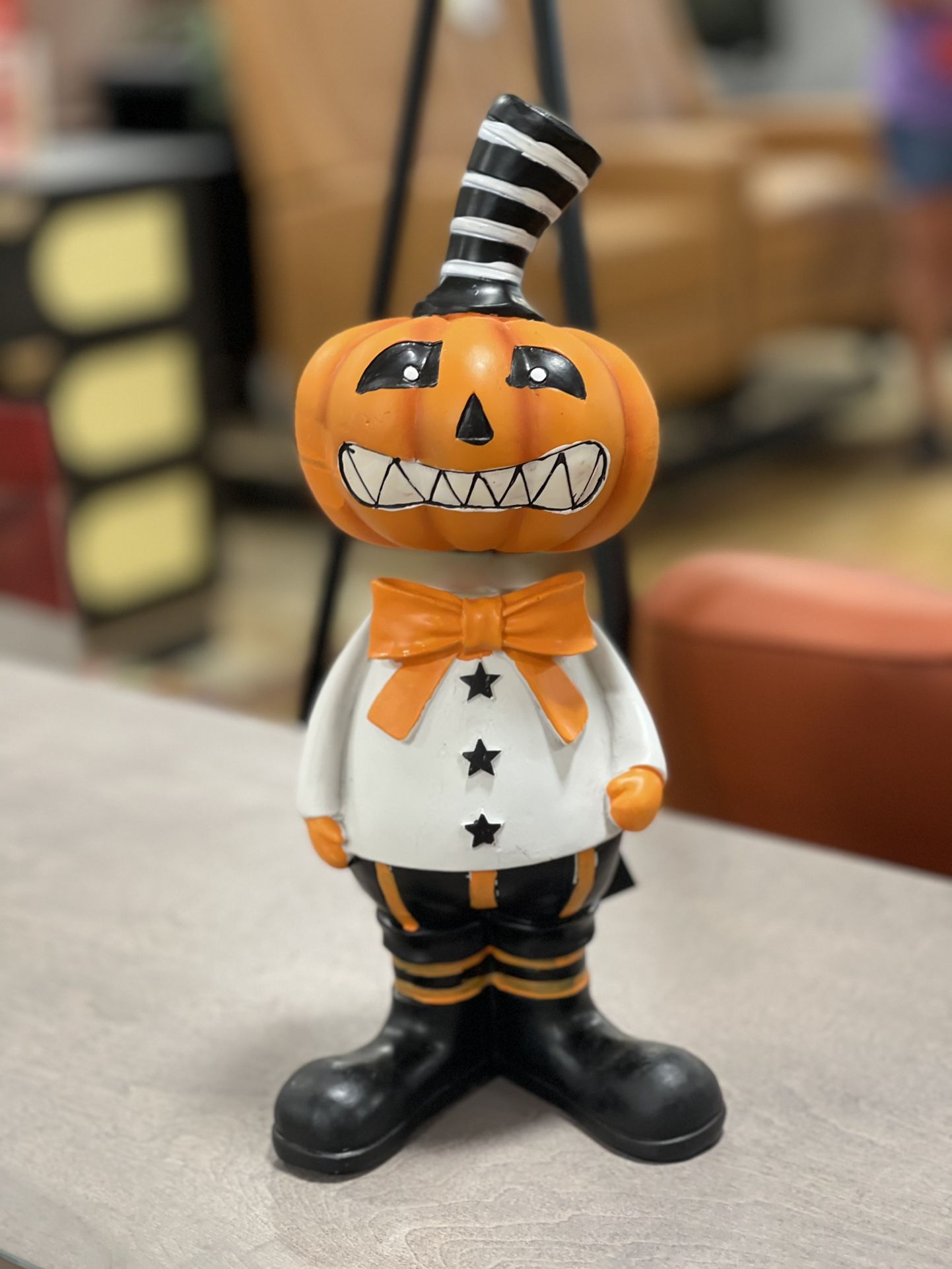 Halloween 🎃 Pumkin man decor 12"