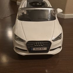 Audi TT RS electric ride-on toy car for kids