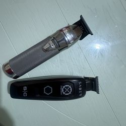 Trimmers Saber Precision And Babyliss Pro SilverFX
