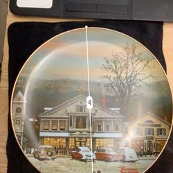 Vintage Norman Street "The Studio" Plate Series-5921