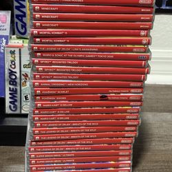 Empty Nintendo Switch Cases