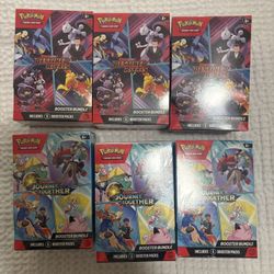 Pokemon Destined Rivals And Journey Together Booster Bundles