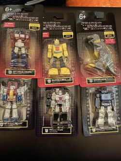 Transformers Cake Toppers- Set Of 6
