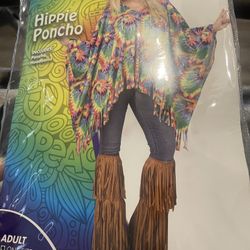 Women’s Hippie Poncho, Fringe Boot Covers & Accessories