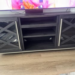 Gray Tv Stand