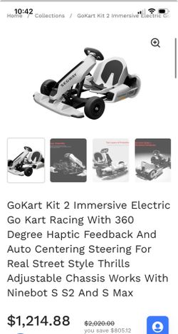 Ninebot Segway electric go-kart
