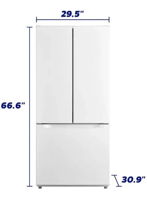 Element 3-Door 19cu.ft Fridge With Humidity Control